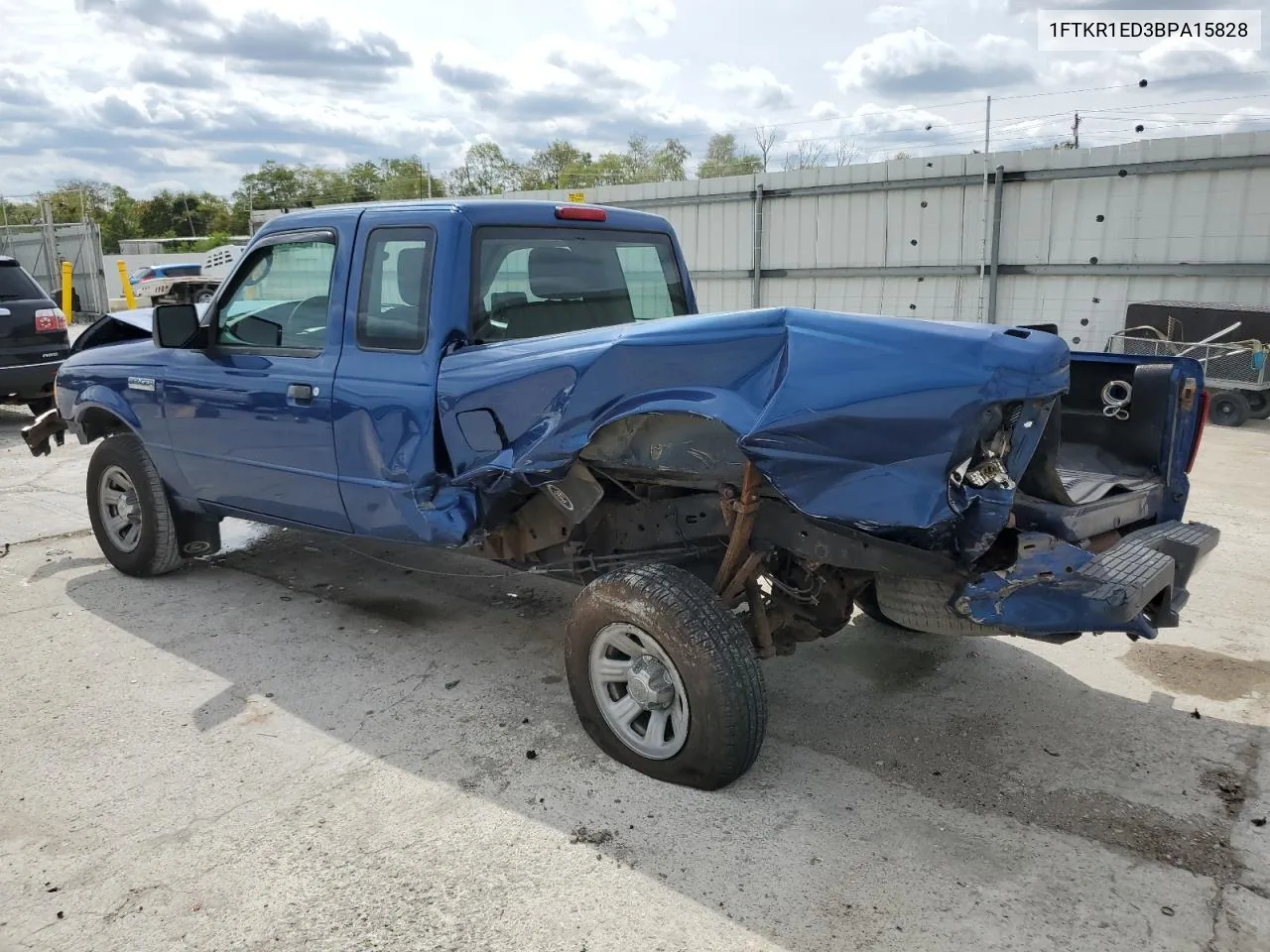 2011 Ford Ranger Super Cab VIN: 1FTKR1ED3BPA15828 Lot: 72604954