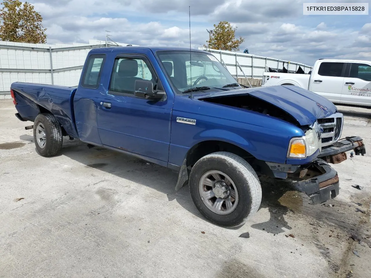 2011 Ford Ranger Super Cab VIN: 1FTKR1ED3BPA15828 Lot: 72604954