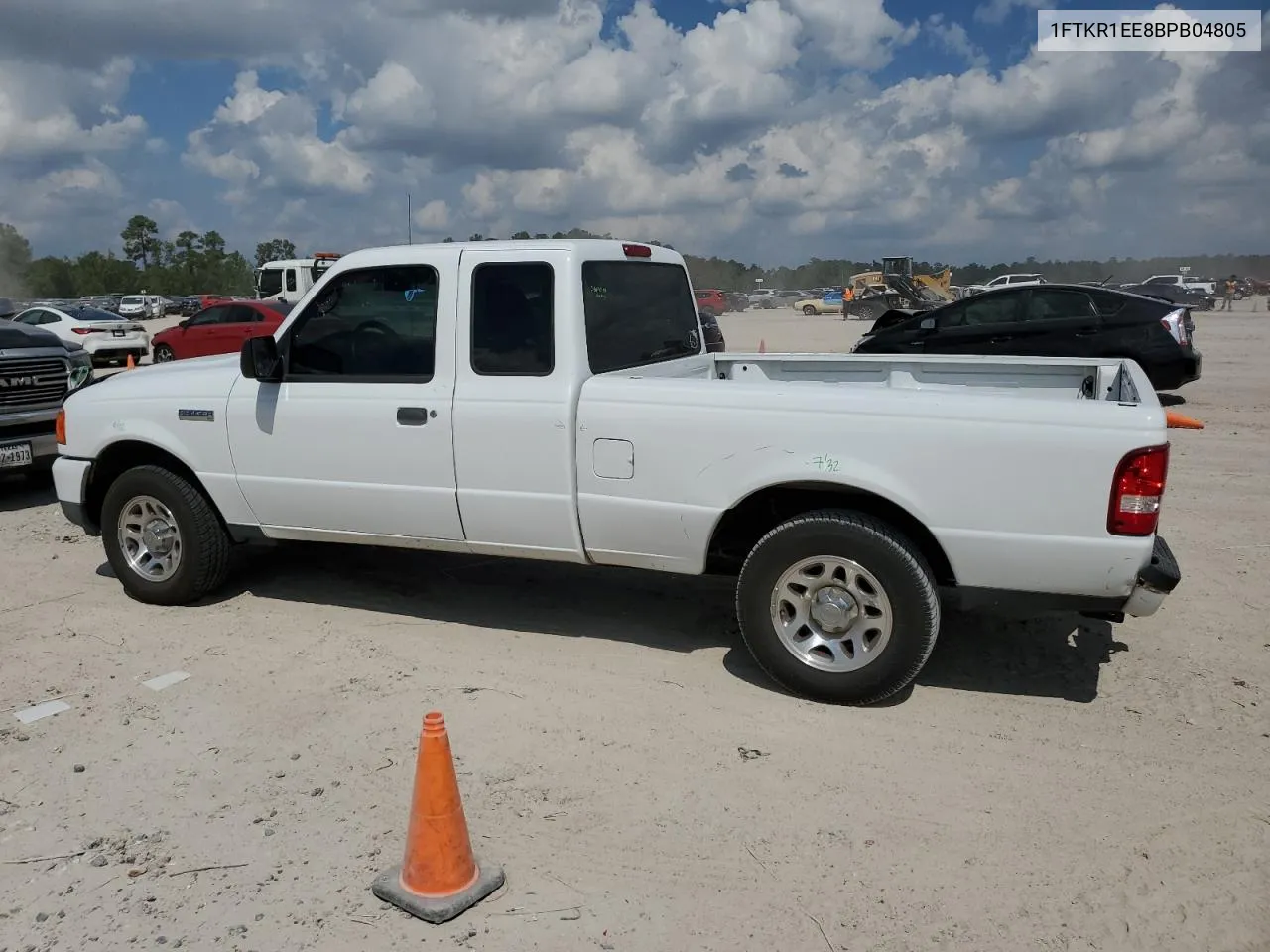 2011 Ford Ranger Super Cab VIN: 1FTKR1EE8BPB04805 Lot: 72638654