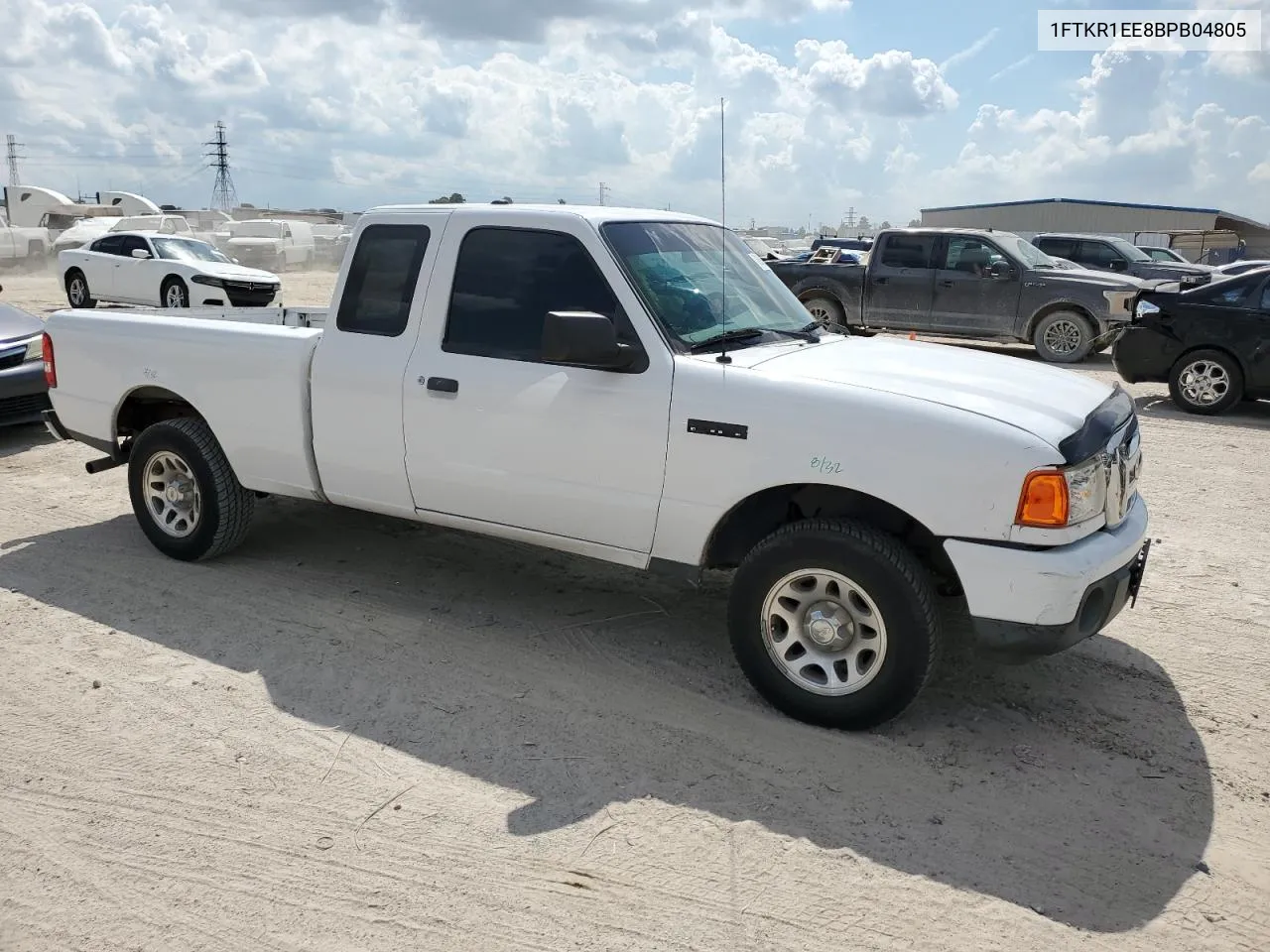 2011 Ford Ranger Super Cab VIN: 1FTKR1EE8BPB04805 Lot: 72638654