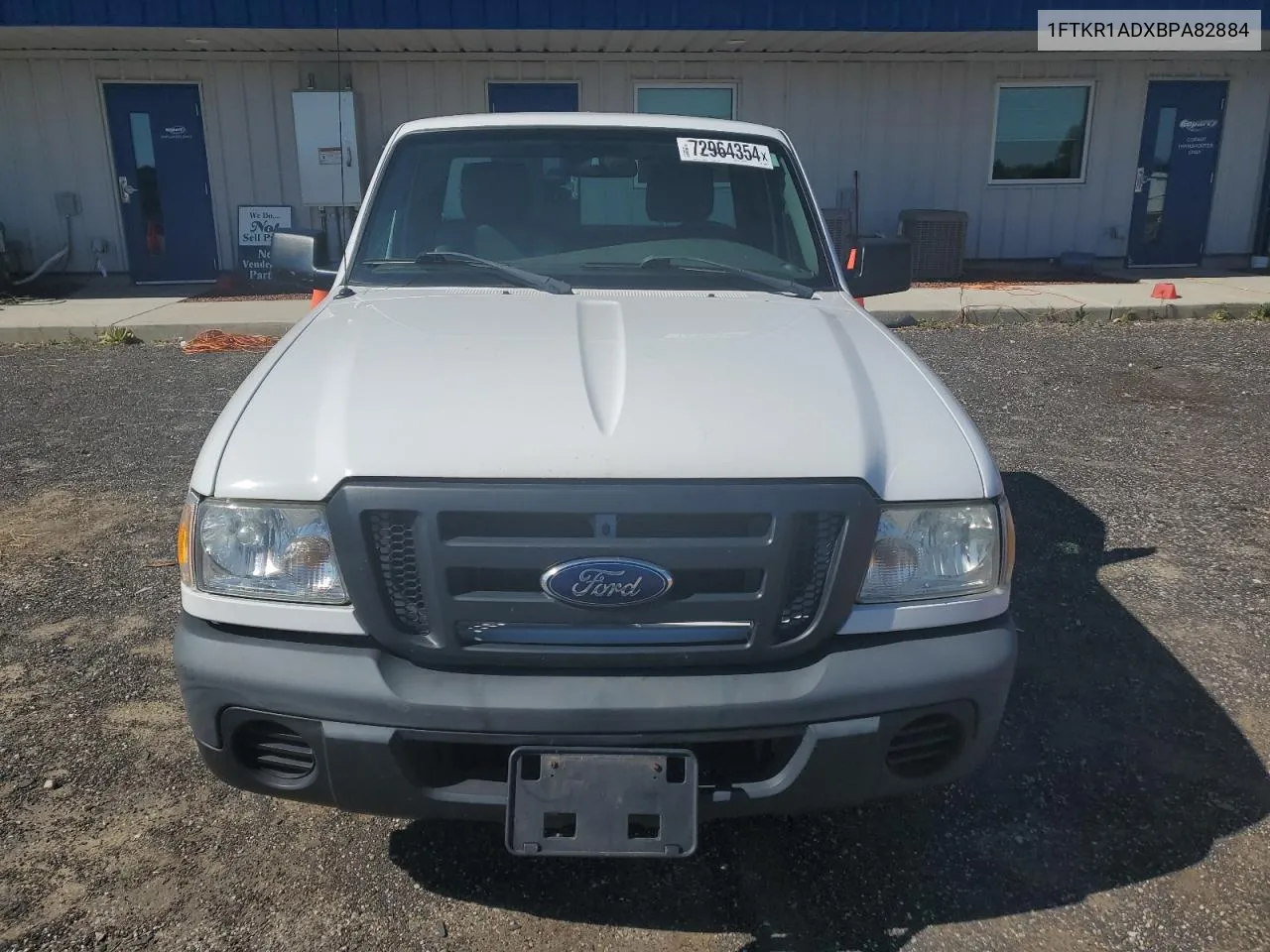 2011 Ford Ranger VIN: 1FTKR1ADXBPA82884 Lot: 72964354