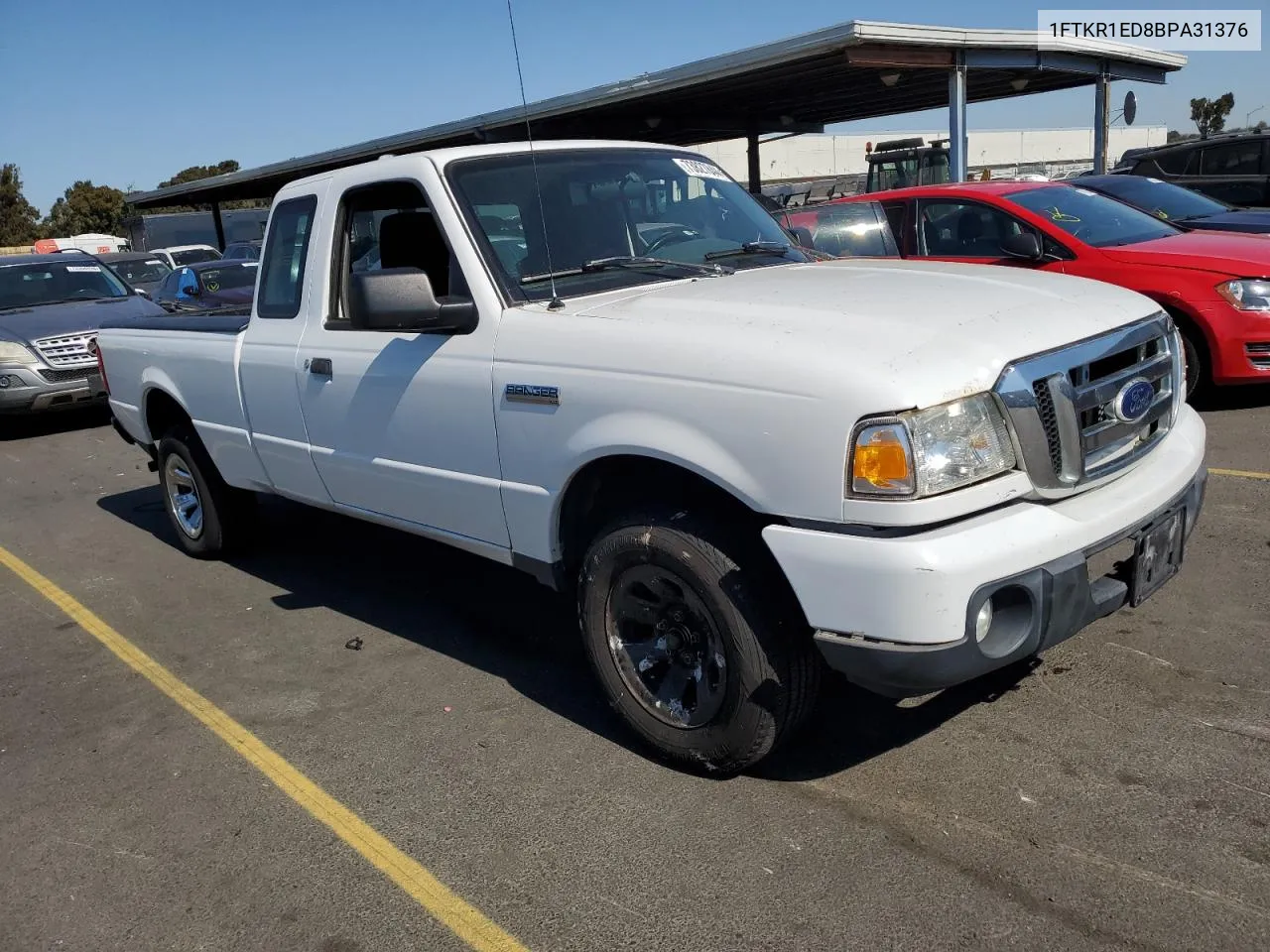 2011 Ford Ranger Super Cab VIN: 1FTKR1ED8BPA31376 Lot: 73827844