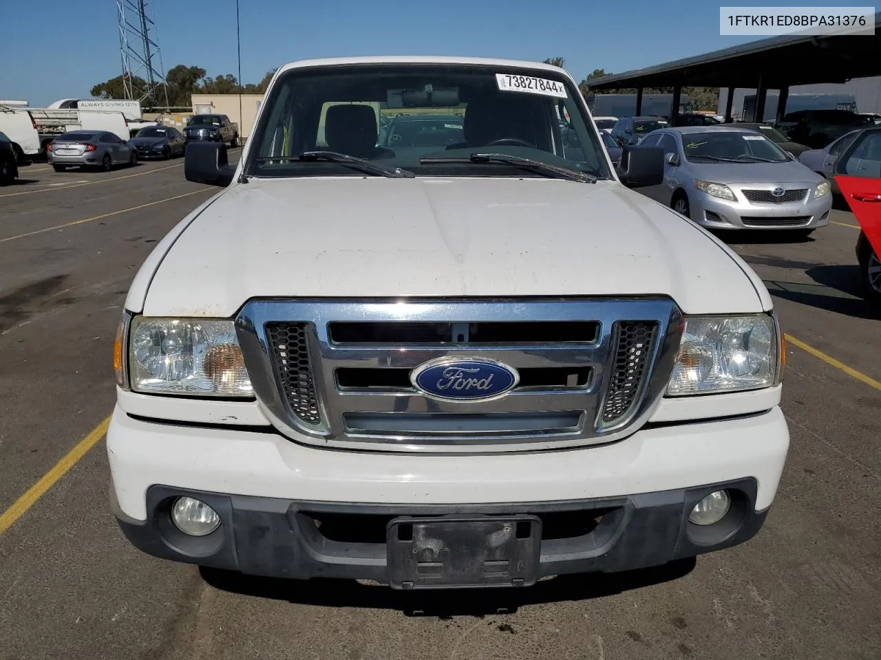 2011 Ford Ranger Super Cab VIN: 1FTKR1ED8BPA31376 Lot: 73827844