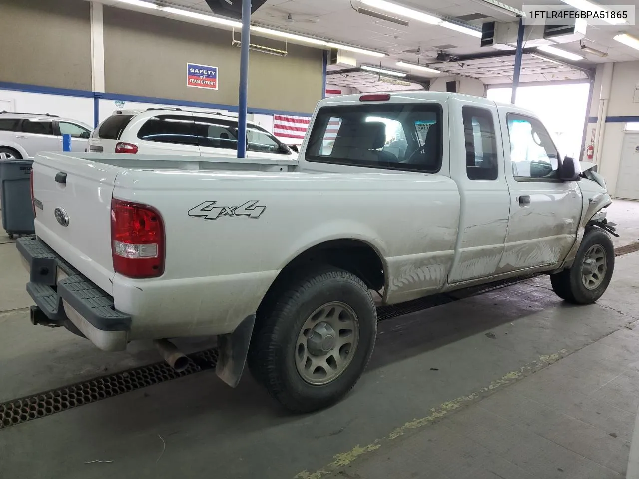 2011 Ford Ranger Super Cab VIN: 1FTLR4FE6BPA51865 Lot: 73913114