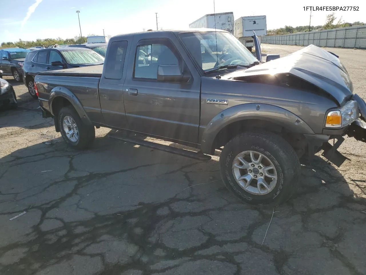 2011 Ford Ranger Super Cab VIN: 1FTLR4FE5BPA27752 Lot: 73988804