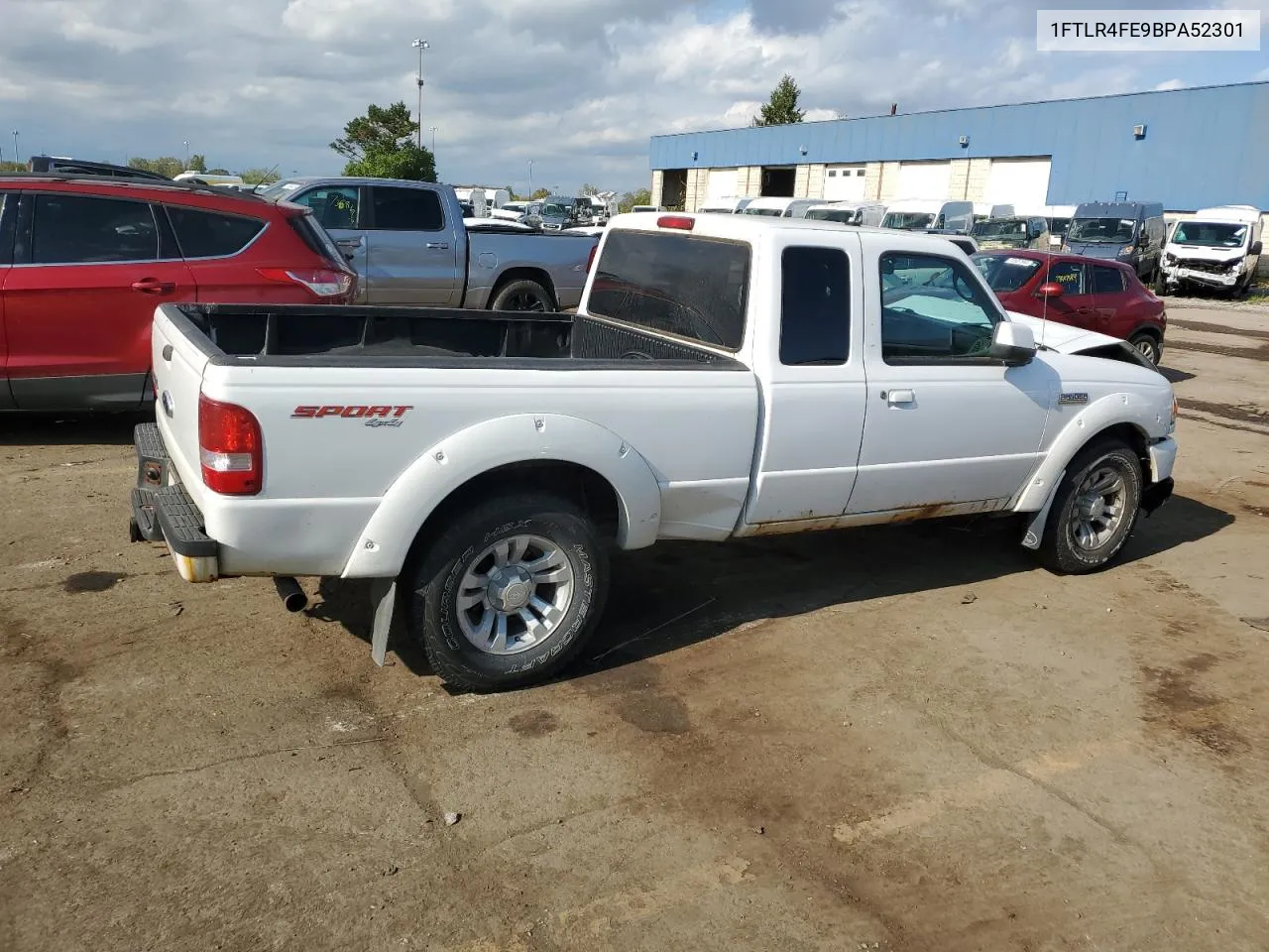 2011 Ford Ranger Super Cab VIN: 1FTLR4FE9BPA52301 Lot: 74023454