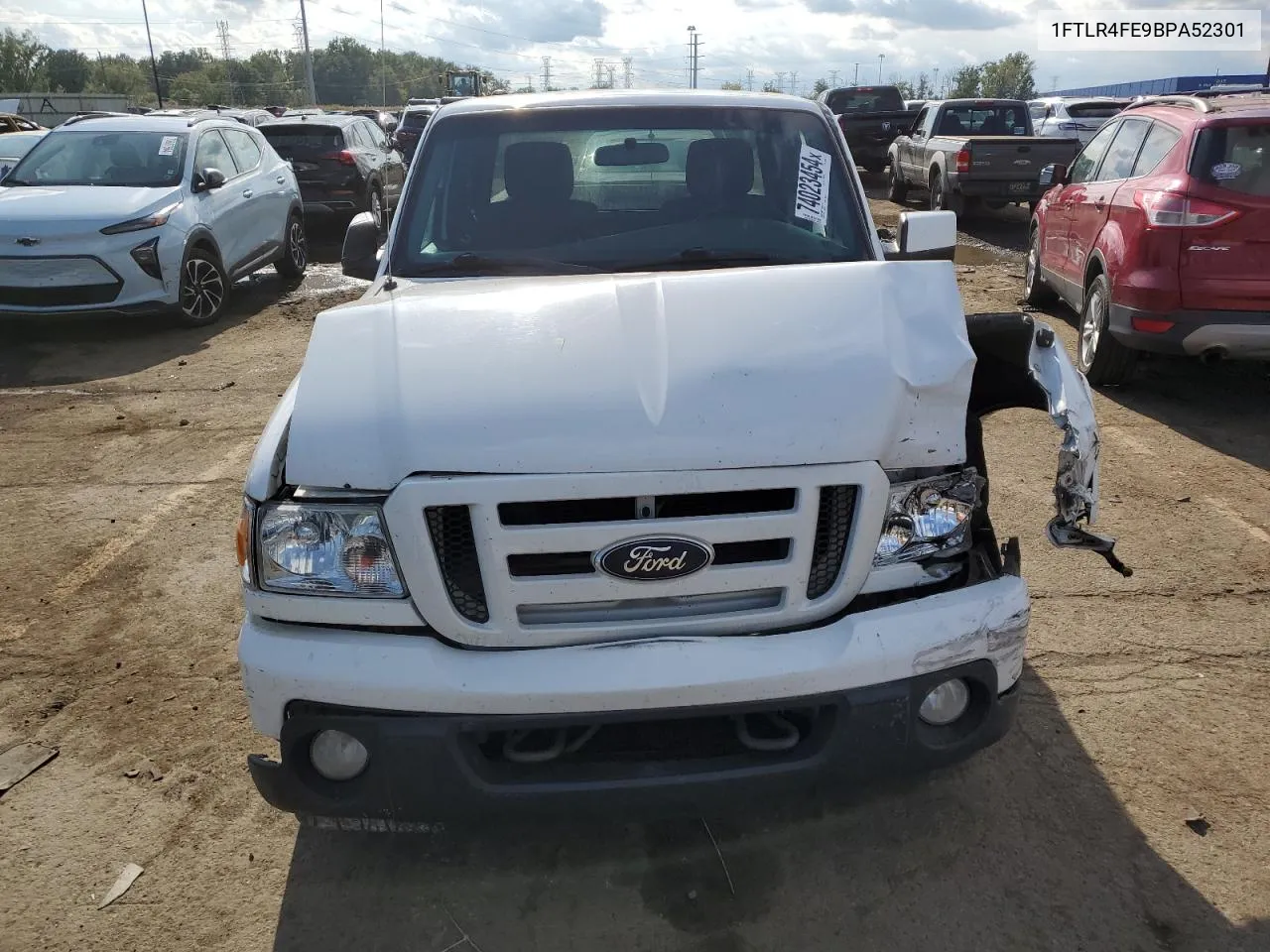 2011 Ford Ranger Super Cab VIN: 1FTLR4FE9BPA52301 Lot: 74023454