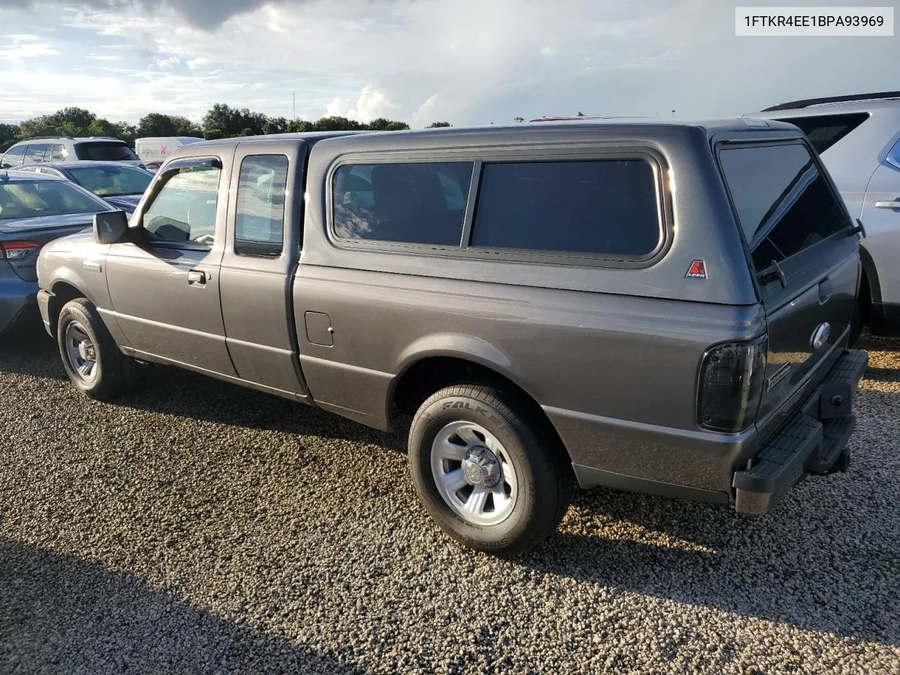 2011 Ford Ranger Super Cab VIN: 1FTKR4EE1BPA93969 Lot: 74204274