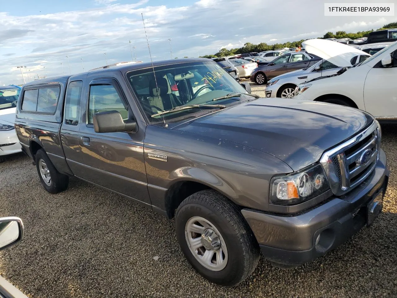 2011 Ford Ranger Super Cab VIN: 1FTKR4EE1BPA93969 Lot: 74204274