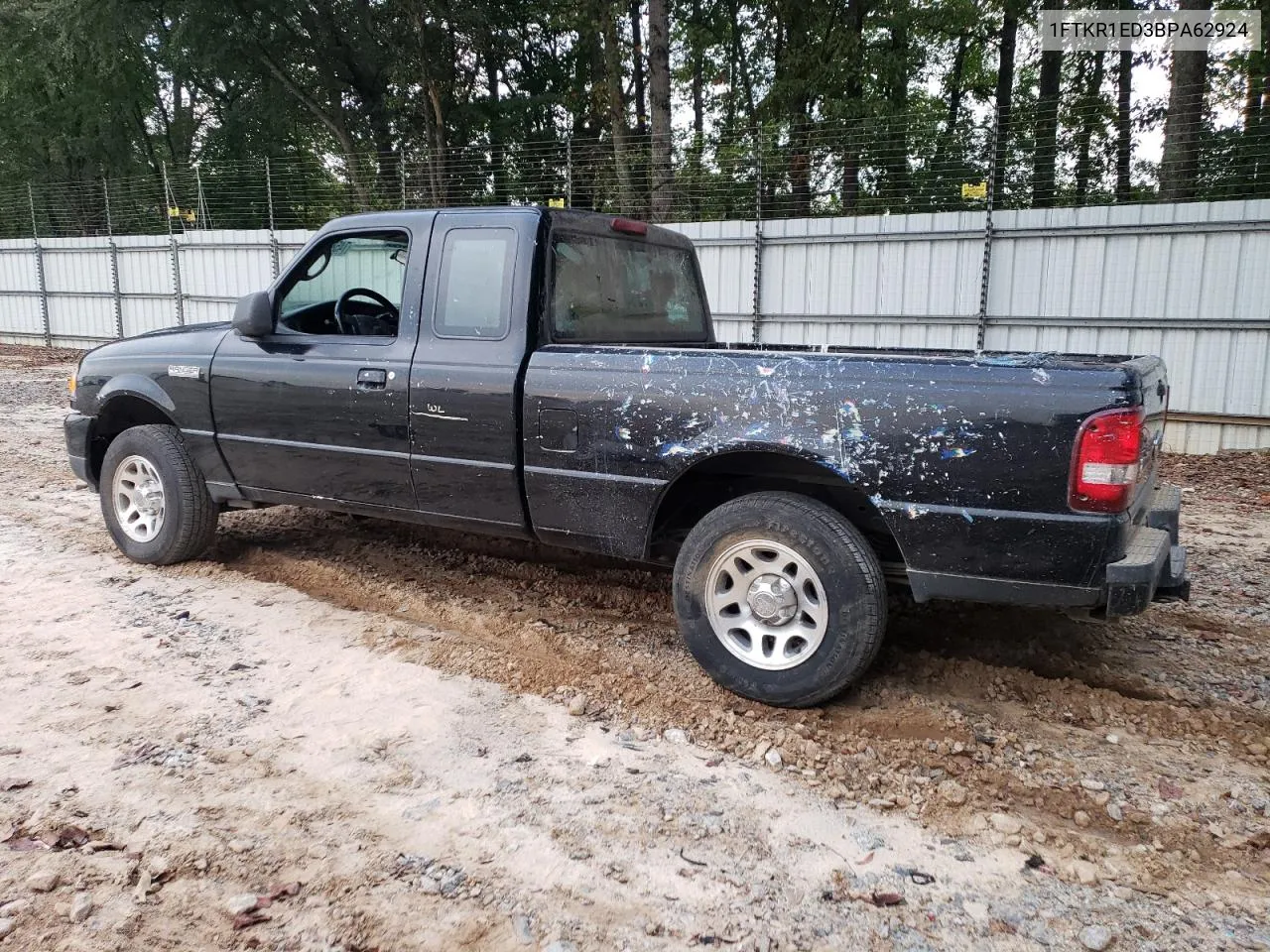 2011 Ford Ranger Super Cab VIN: 1FTKR1ED3BPA62924 Lot: 74586244