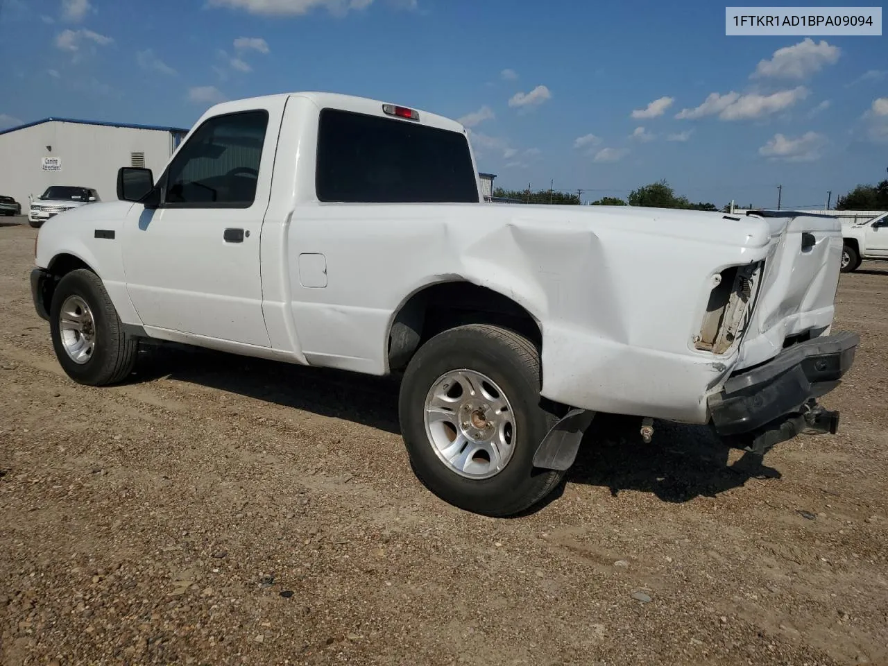 2011 Ford Ranger VIN: 1FTKR1AD1BPA09094 Lot: 74758514