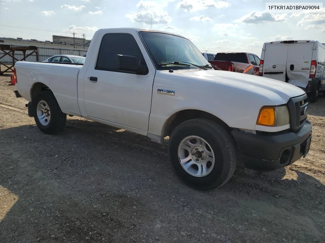 2011 Ford Ranger VIN: 1FTKR1AD1BPA09094 Lot: 74758514