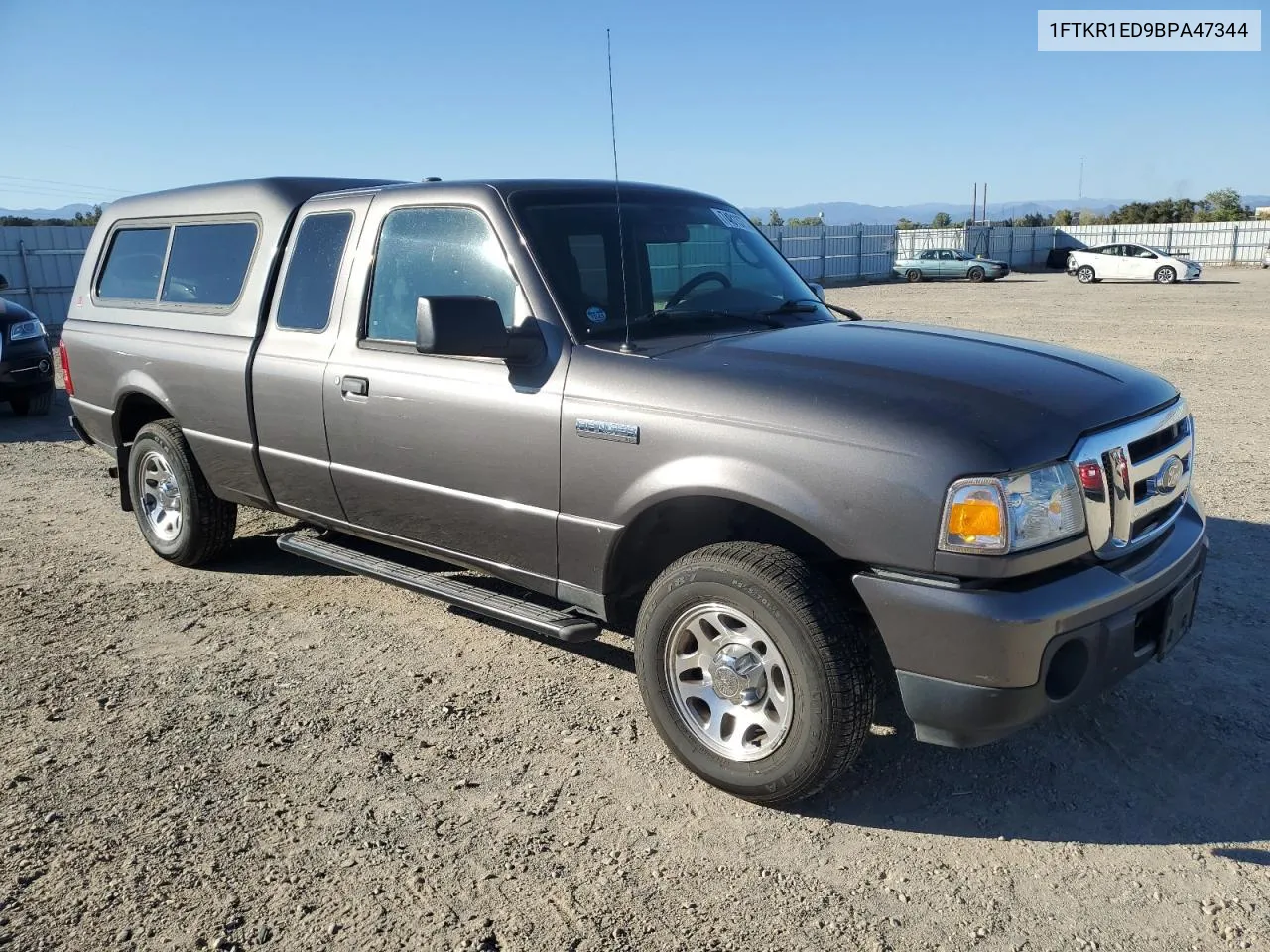 2011 Ford Ranger Super Cab VIN: 1FTKR1ED9BPA47344 Lot: 74813774