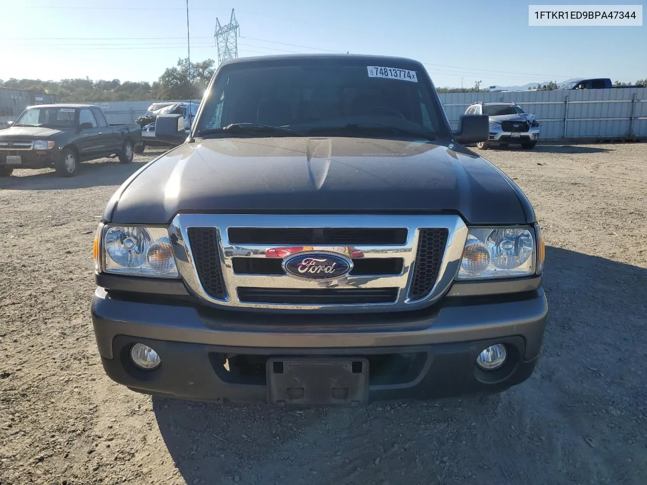 2011 Ford Ranger Super Cab VIN: 1FTKR1ED9BPA47344 Lot: 74813774