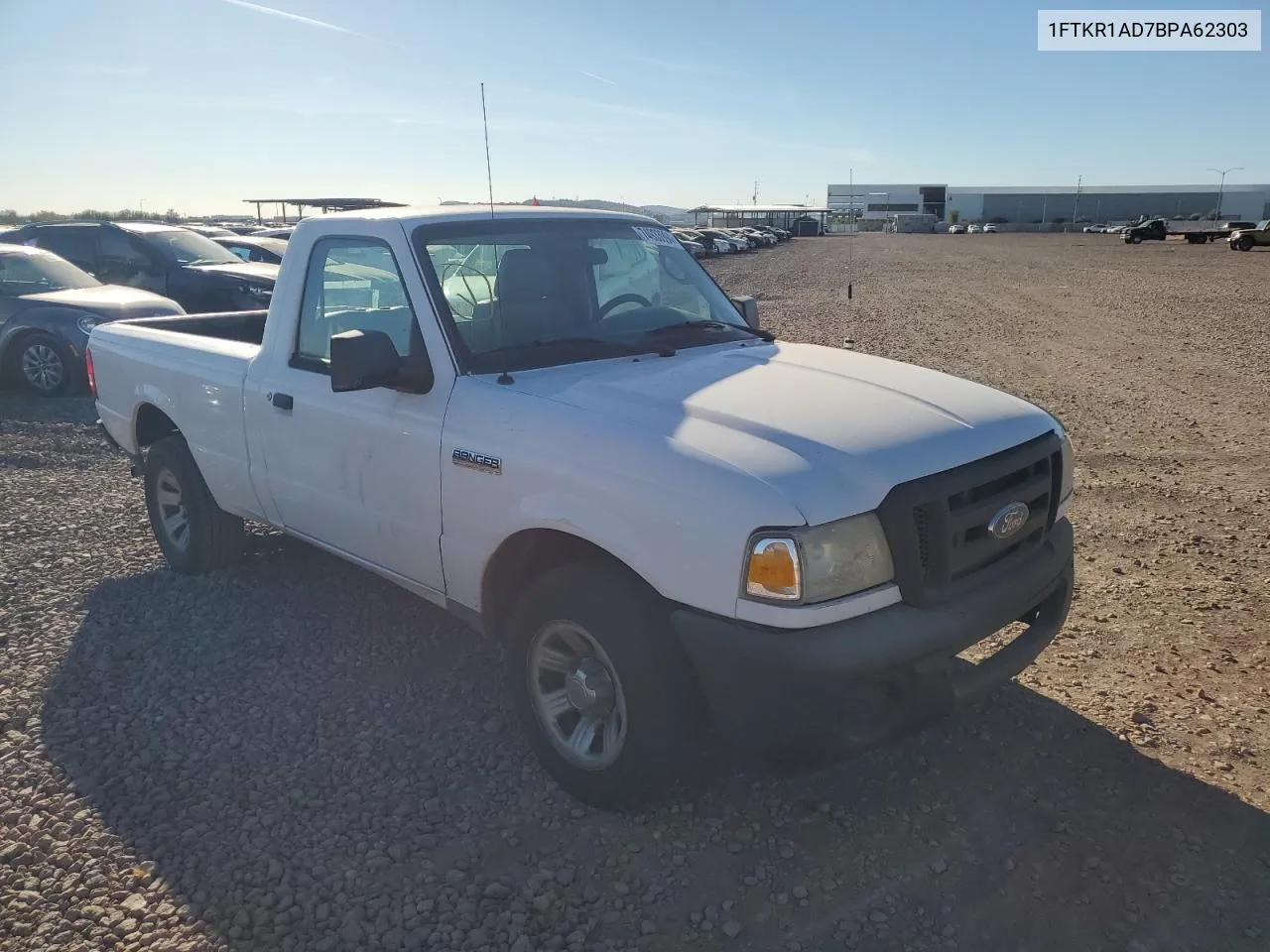 2011 Ford Ranger VIN: 1FTKR1AD7BPA62303 Lot: 74933994