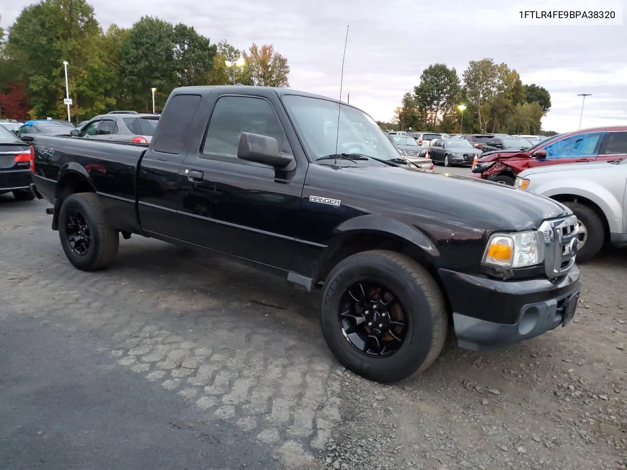 2011 Ford Ranger Super Cab VIN: 1FTLR4FE9BPA38320 Lot: 75216154