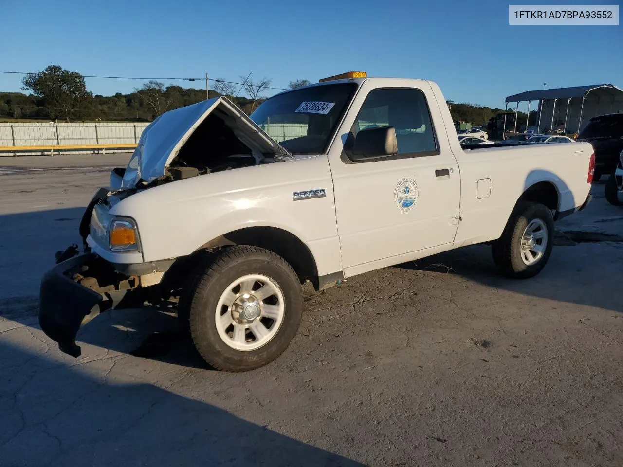 1FTKR1AD7BPA93552 2011 Ford Ranger