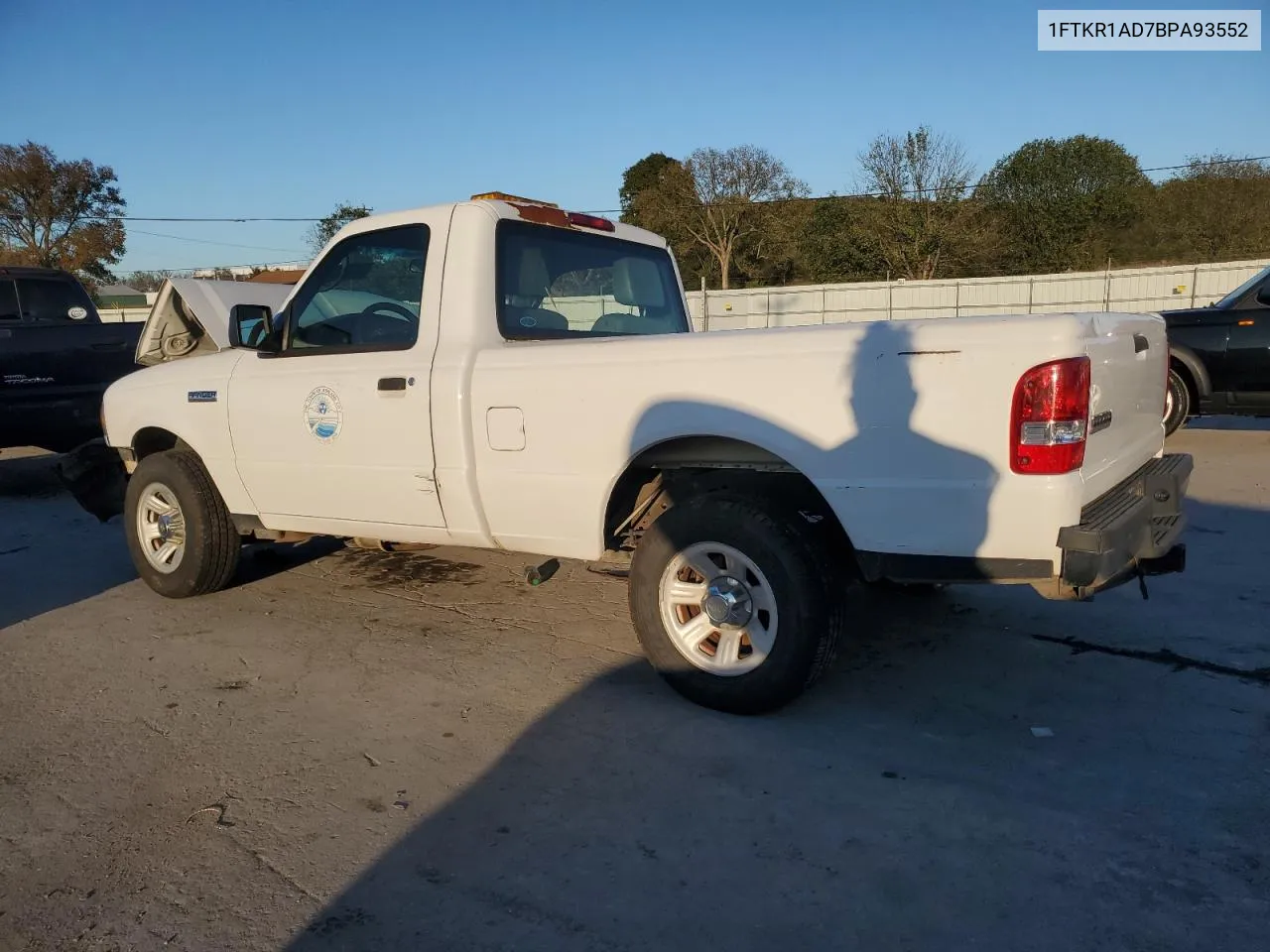 1FTKR1AD7BPA93552 2011 Ford Ranger