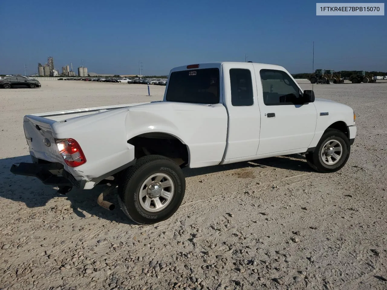 2011 Ford Ranger Super Cab VIN: 1FTKR4EE7BPB15070 Lot: 75516294