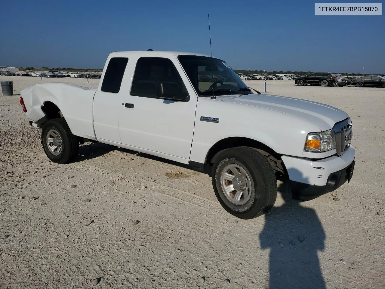 2011 Ford Ranger Super Cab VIN: 1FTKR4EE7BPB15070 Lot: 75516294