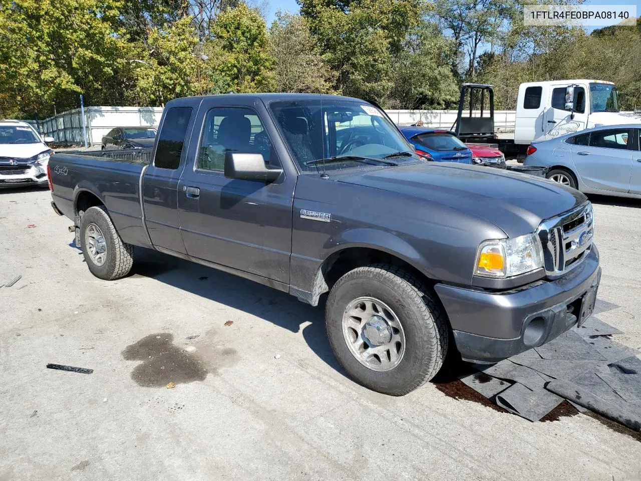 2011 Ford Ranger Super Cab VIN: 1FTLR4FE0BPA08140 Lot: 75893464