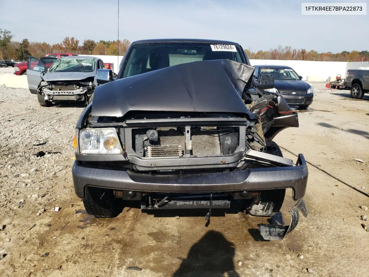 2011 Ford Ranger Super Cab VIN: 1FTKR4EE7BPA22873 Lot: 76129624