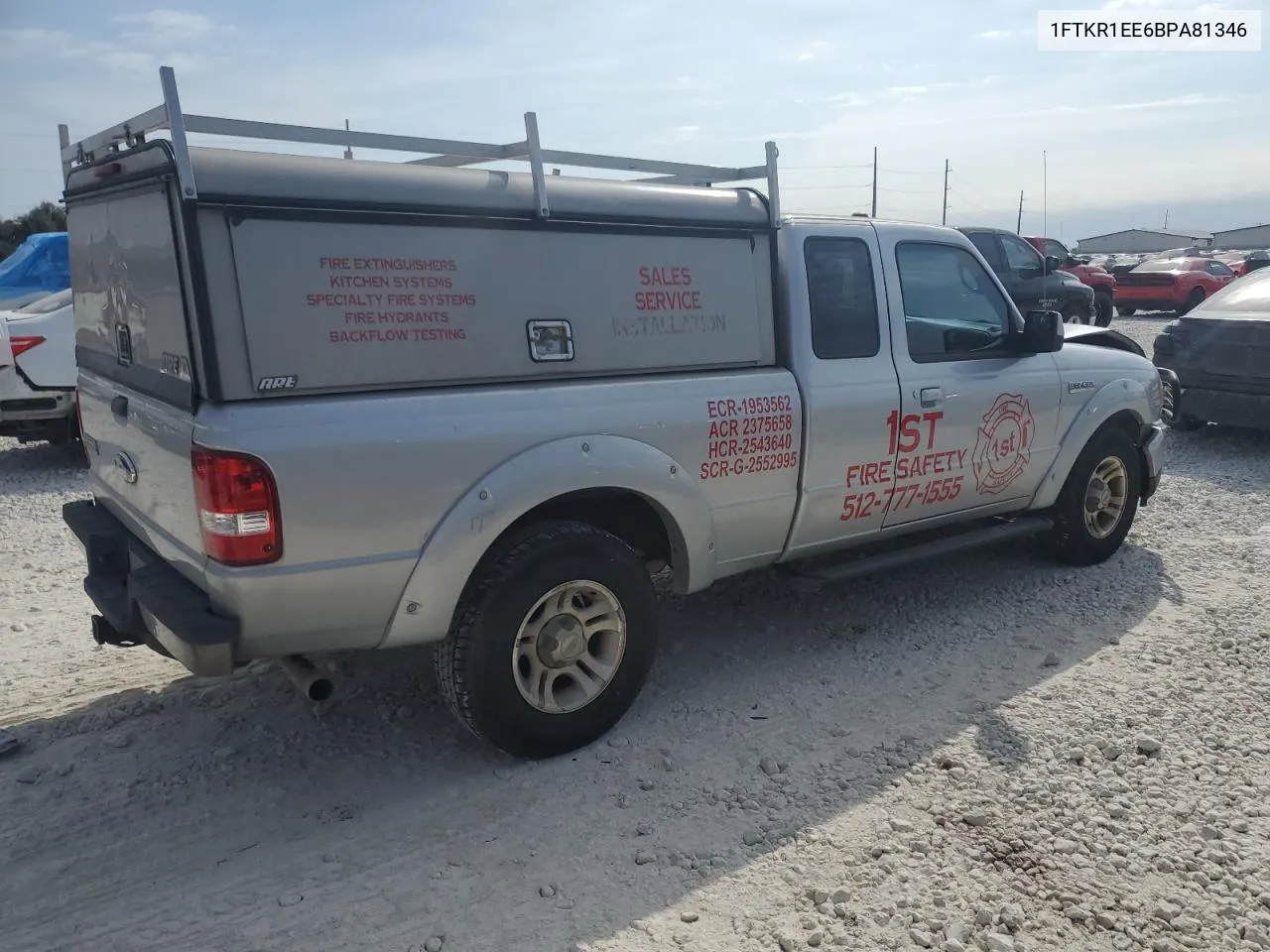 2011 Ford Ranger Super Cab VIN: 1FTKR1EE6BPA81346 Lot: 76502404