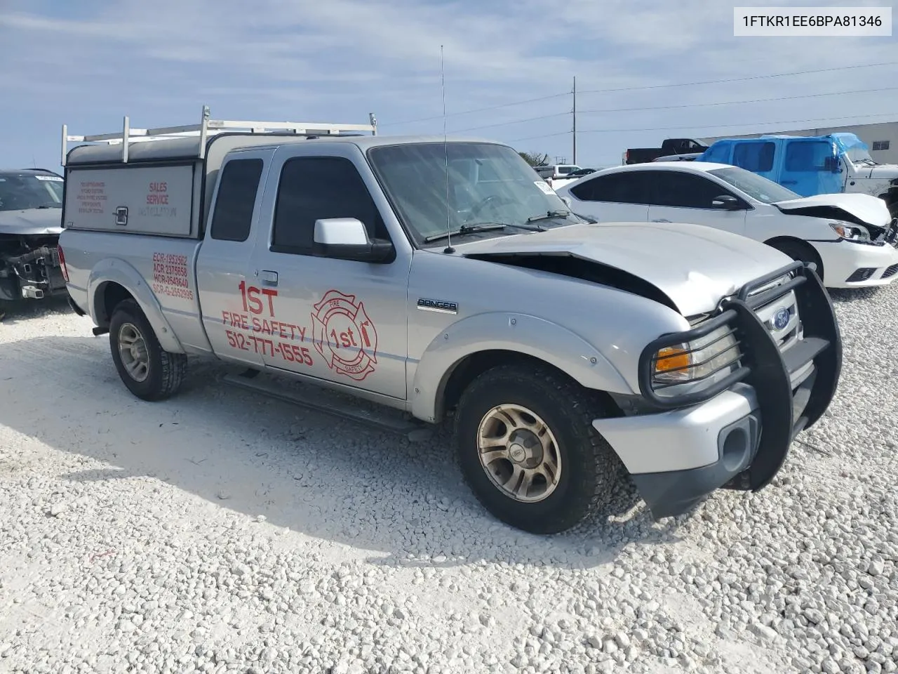 2011 Ford Ranger Super Cab VIN: 1FTKR1EE6BPA81346 Lot: 76502404