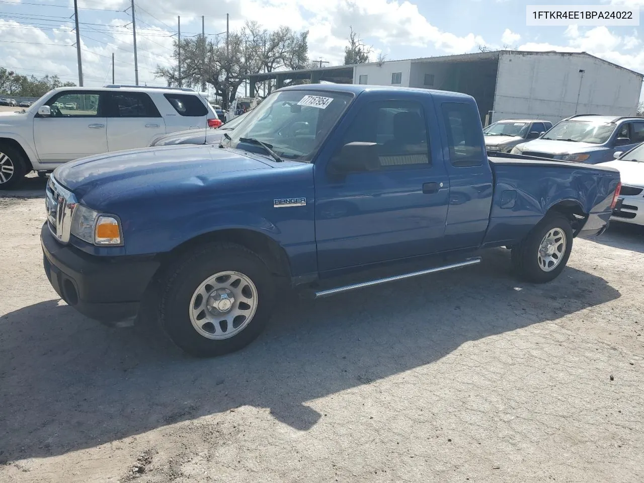 2011 Ford Ranger Super Cab VIN: 1FTKR4EE1BPA24022 Lot: 77157954