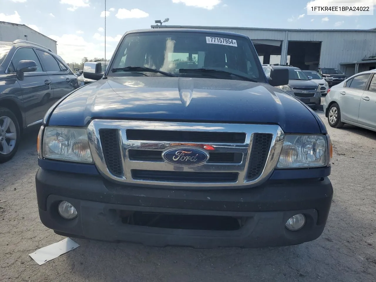 2011 Ford Ranger Super Cab VIN: 1FTKR4EE1BPA24022 Lot: 77157954