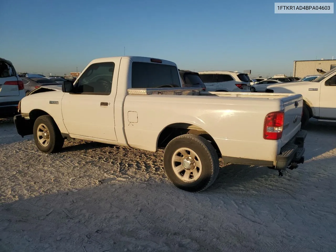 2011 Ford Ranger VIN: 1FTKR1AD4BPA04603 Lot: 77189284