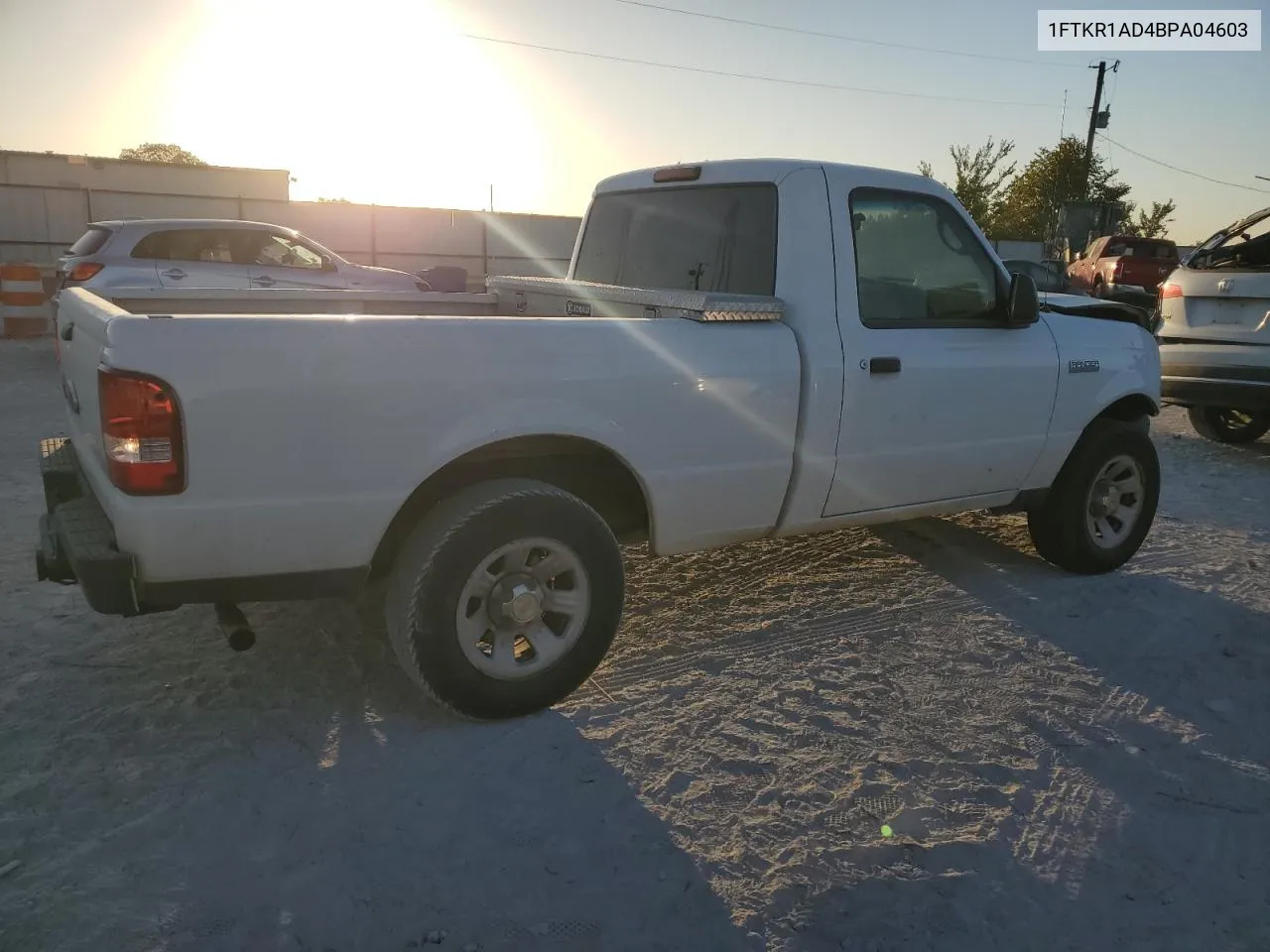 2011 Ford Ranger VIN: 1FTKR1AD4BPA04603 Lot: 77189284