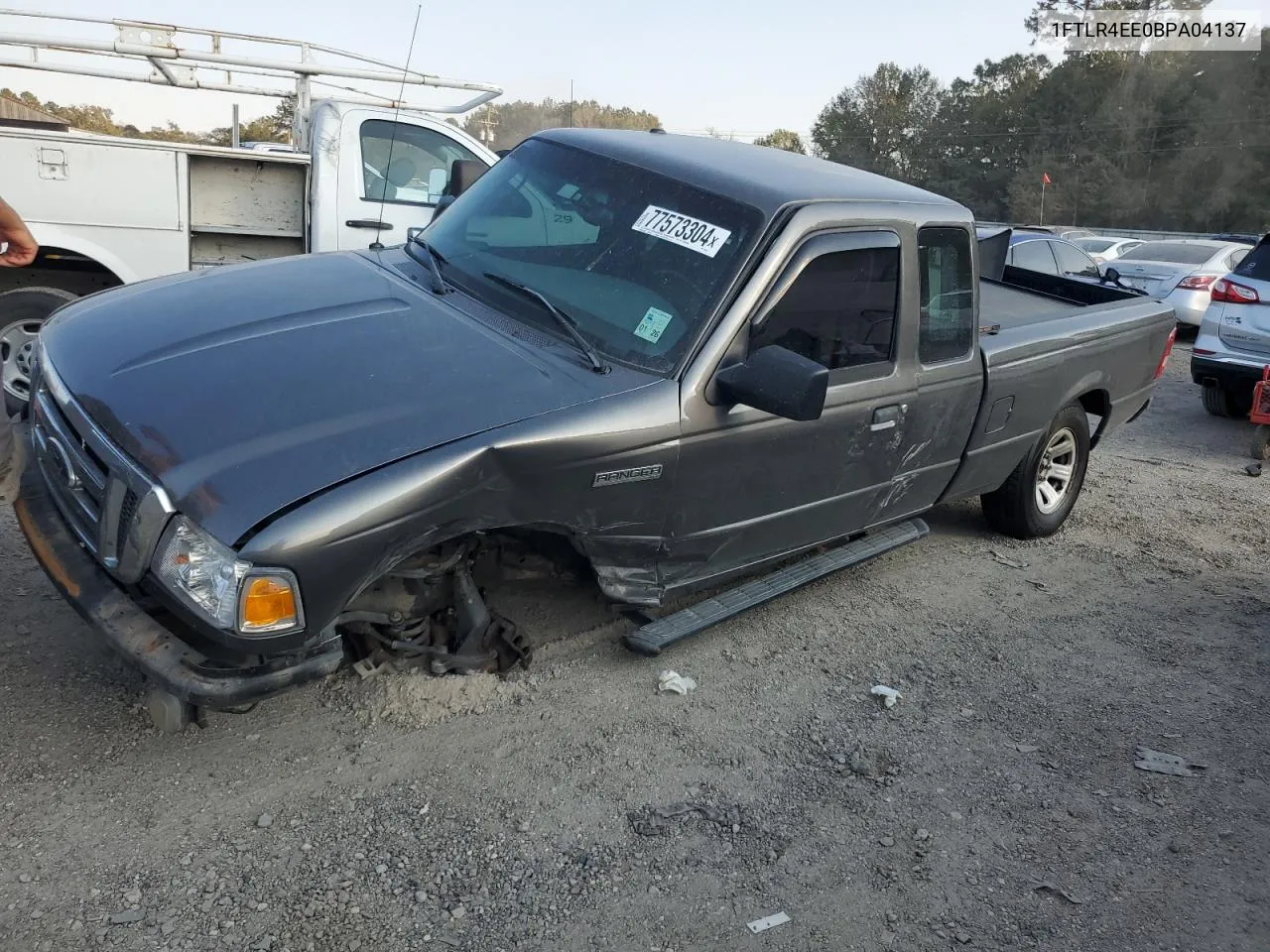 2011 Ford Ranger Super Cab VIN: 1FTLR4EE0BPA04137 Lot: 77573304