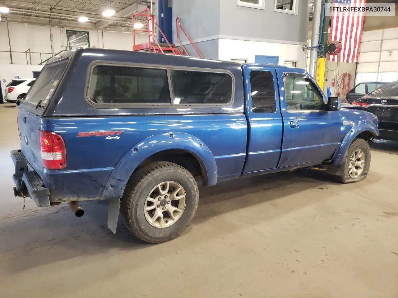 2011 Ford Ranger Super Cab VIN: 1FTLR4FEXBPA30744 Lot: 77671924