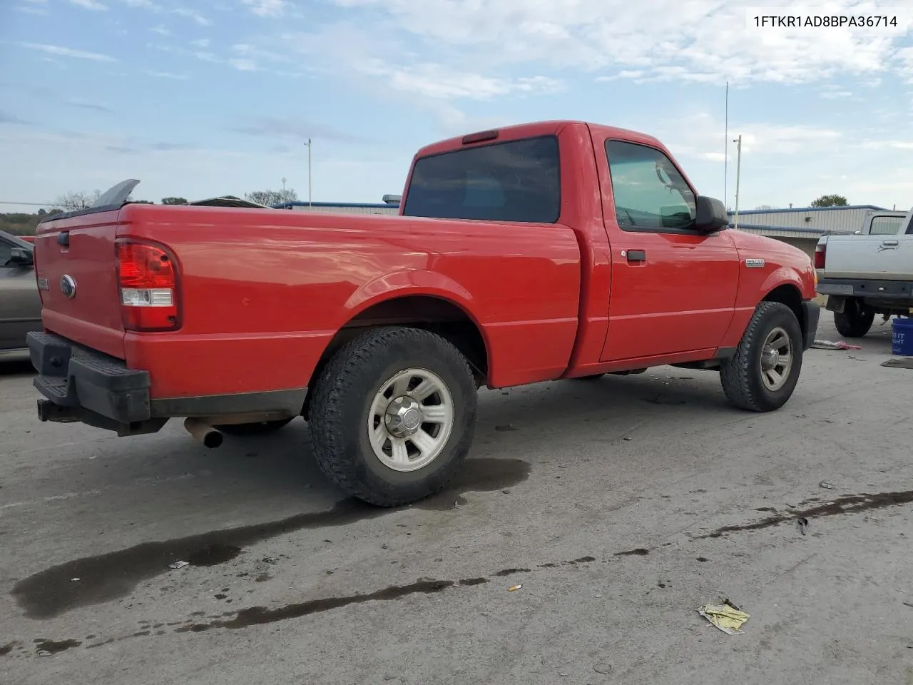 2011 Ford Ranger VIN: 1FTKR1AD8BPA36714 Lot: 77684614