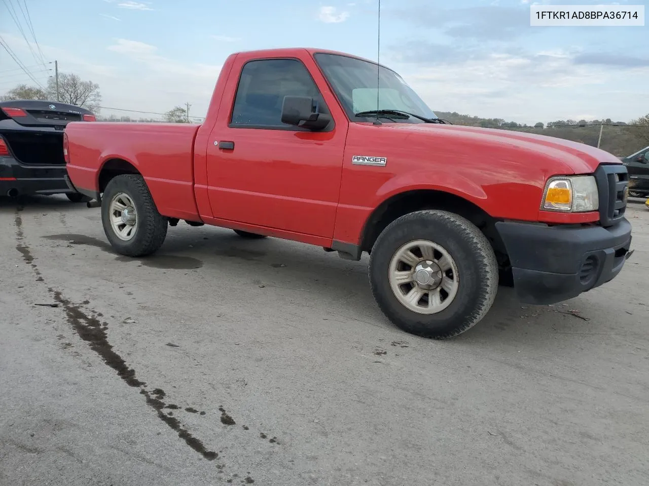 2011 Ford Ranger VIN: 1FTKR1AD8BPA36714 Lot: 77684614