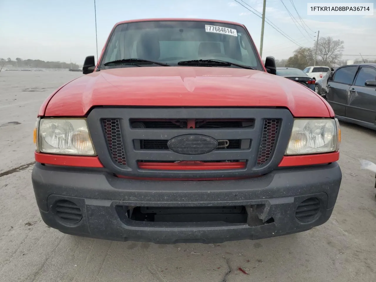 2011 Ford Ranger VIN: 1FTKR1AD8BPA36714 Lot: 77684614