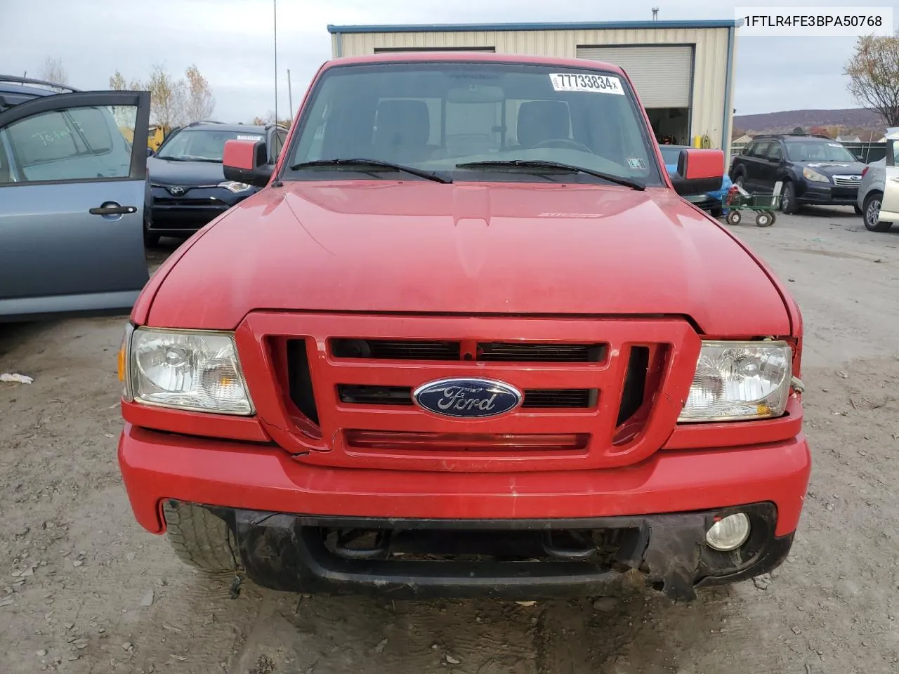 2011 Ford Ranger Super Cab VIN: 1FTLR4FE3BPA50768 Lot: 77733834