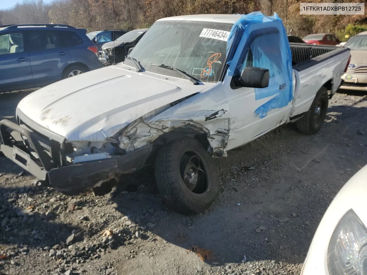 2011 Ford Ranger VIN: 1FTKR1ADXBPB12725 Lot: 77746434