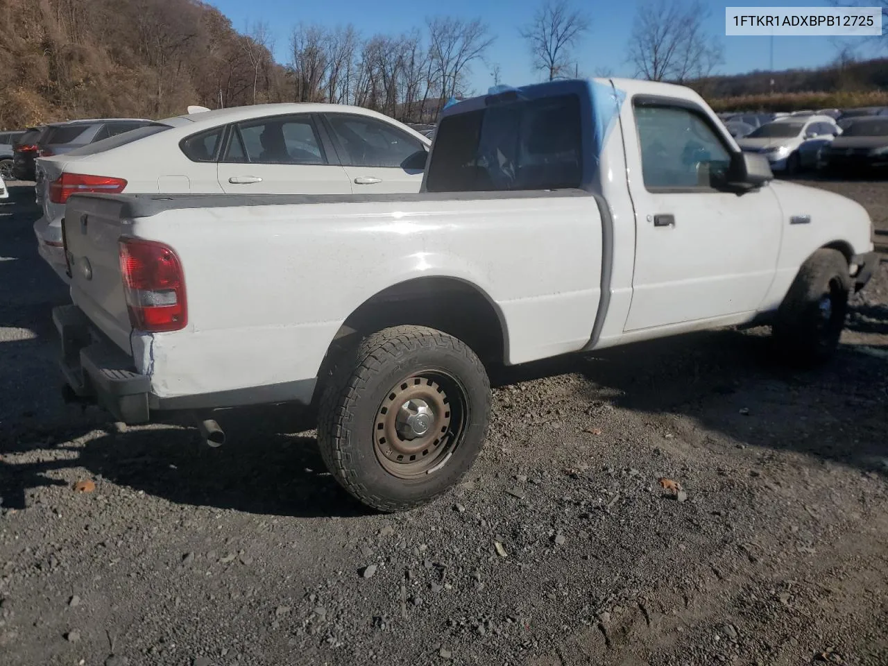 2011 Ford Ranger VIN: 1FTKR1ADXBPB12725 Lot: 77746434