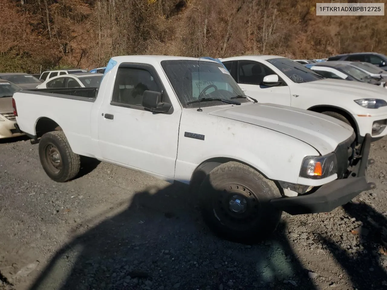 2011 Ford Ranger VIN: 1FTKR1ADXBPB12725 Lot: 77746434