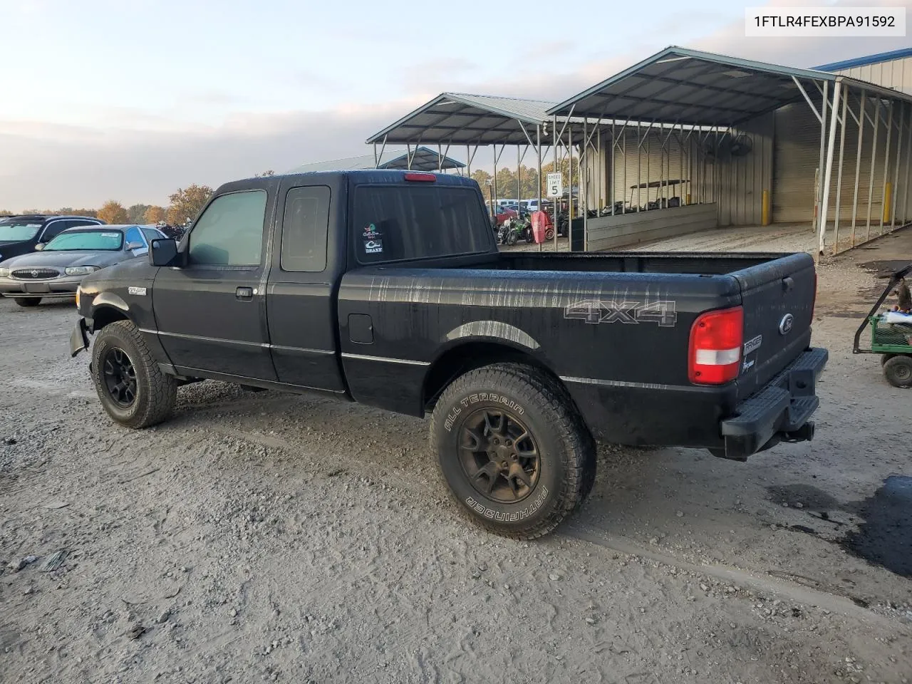 2011 Ford Ranger Super Cab VIN: 1FTLR4FEXBPA91592 Lot: 78153644