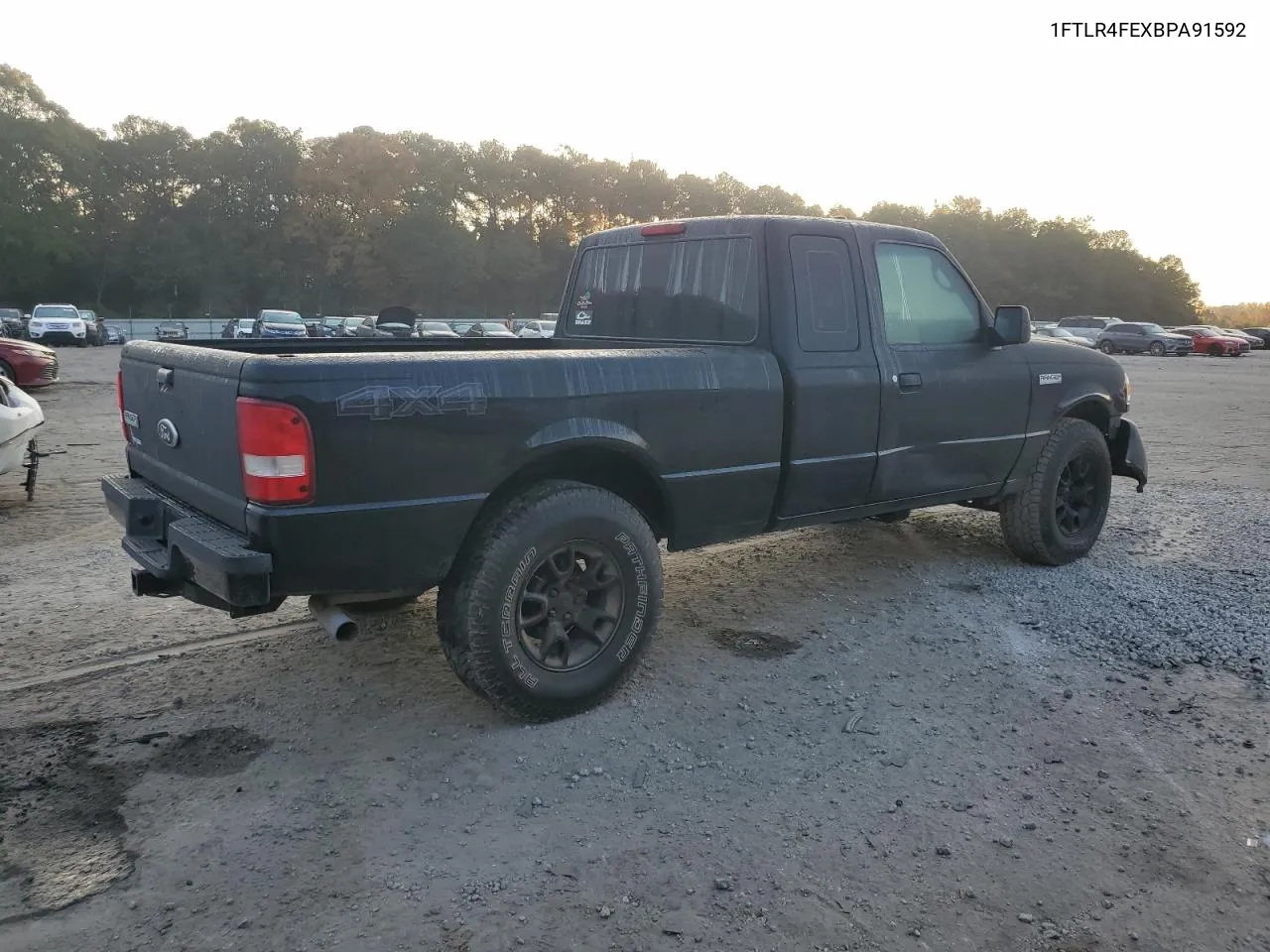 2011 Ford Ranger Super Cab VIN: 1FTLR4FEXBPA91592 Lot: 78153644