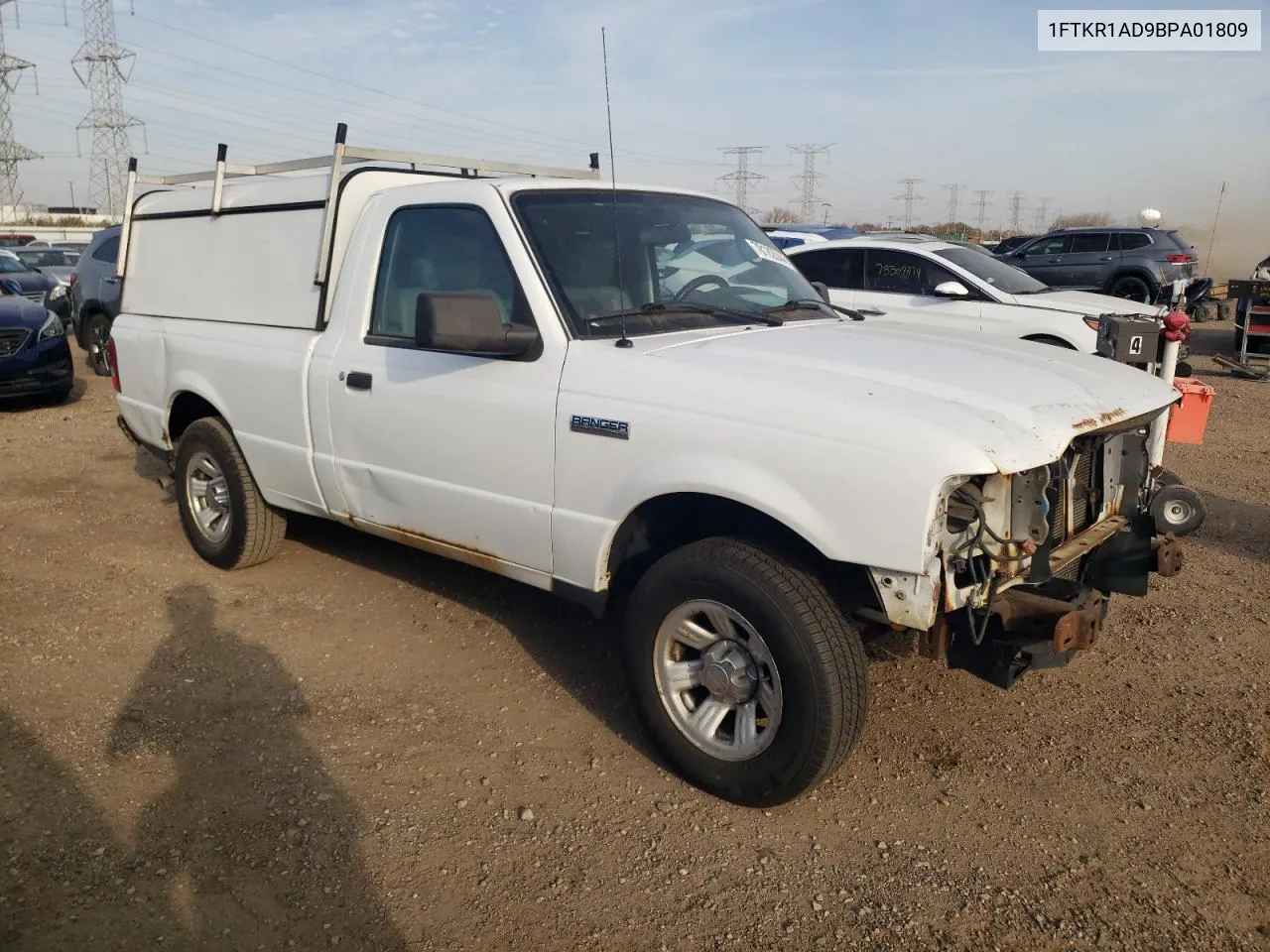 2011 Ford Ranger VIN: 1FTKR1AD9BPA01809 Lot: 78182044