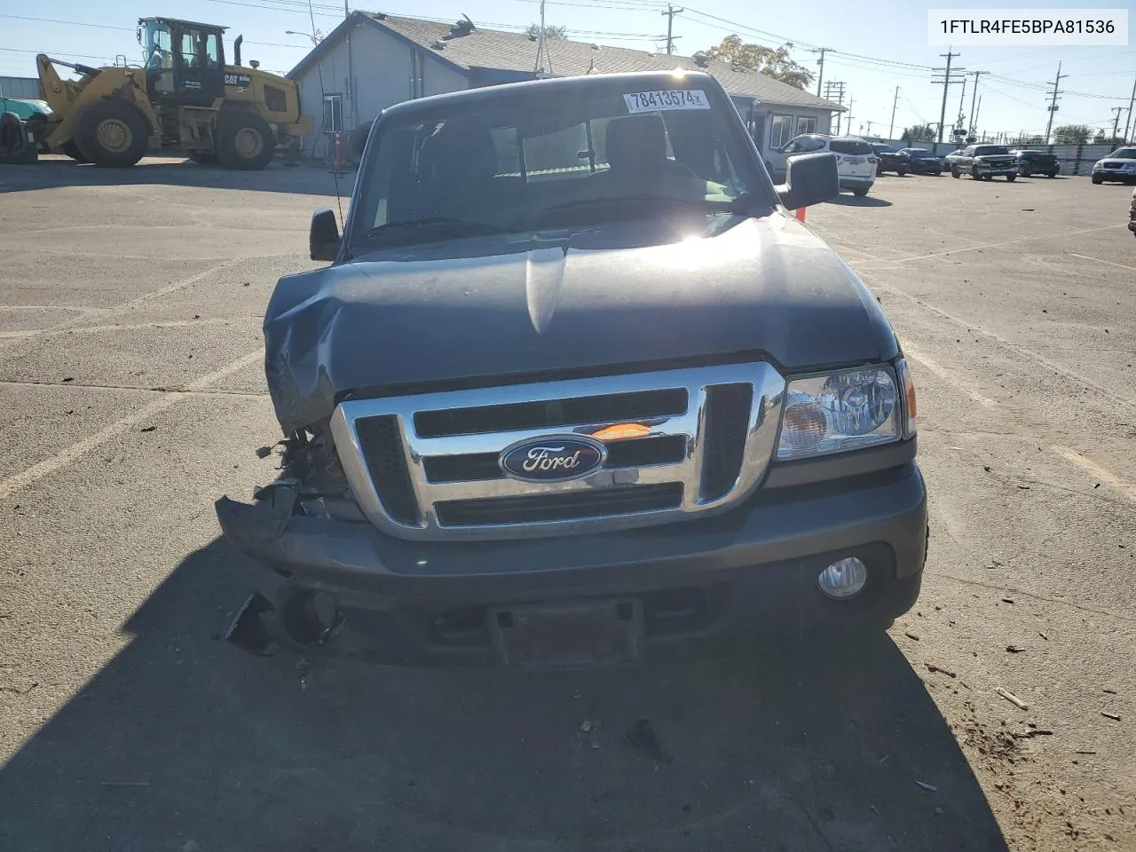 2011 Ford Ranger Super Cab VIN: 1FTLR4FE5BPA81536 Lot: 78413674