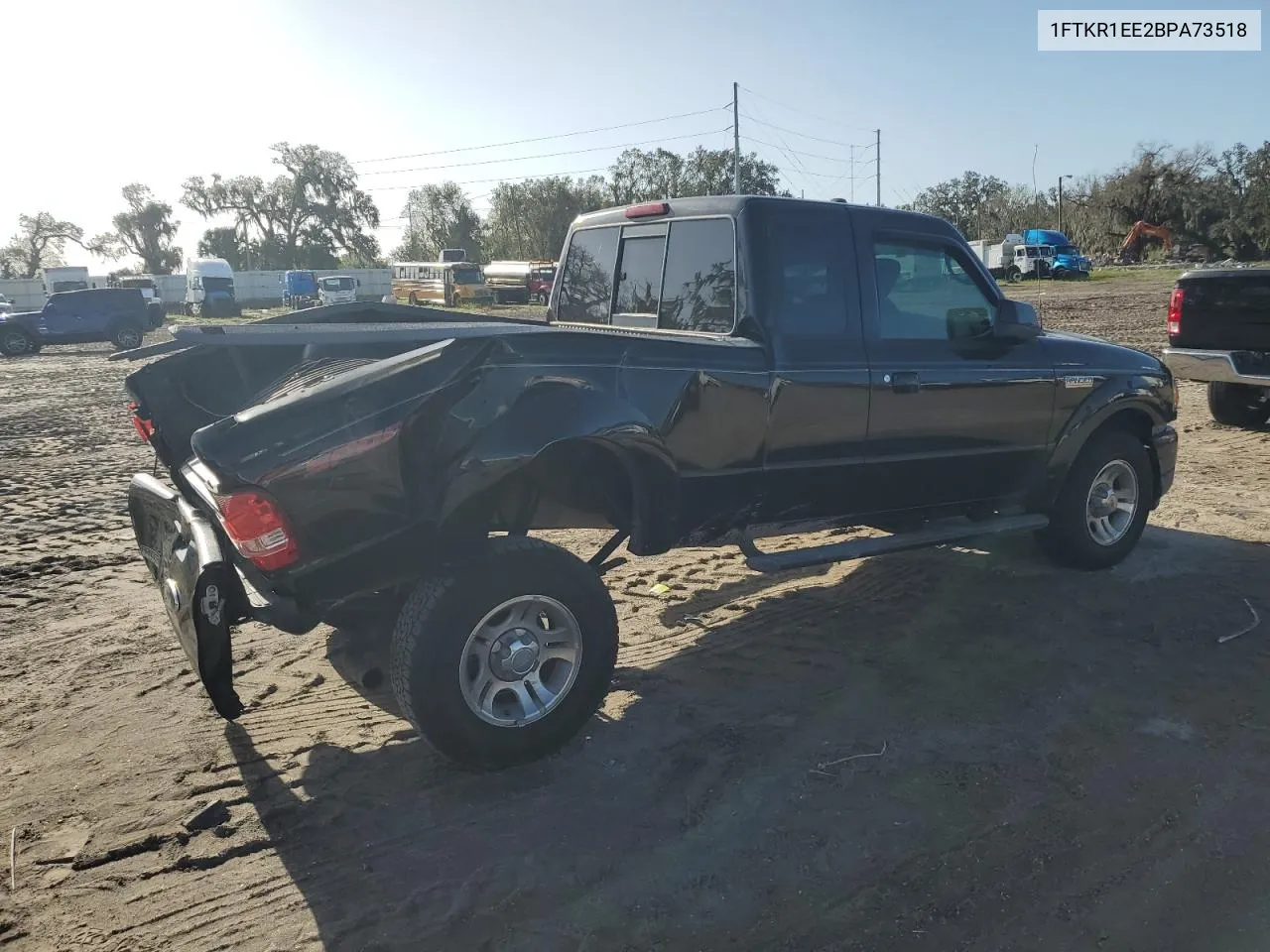 2011 Ford Ranger Super Cab VIN: 1FTKR1EE2BPA73518 Lot: 78620974