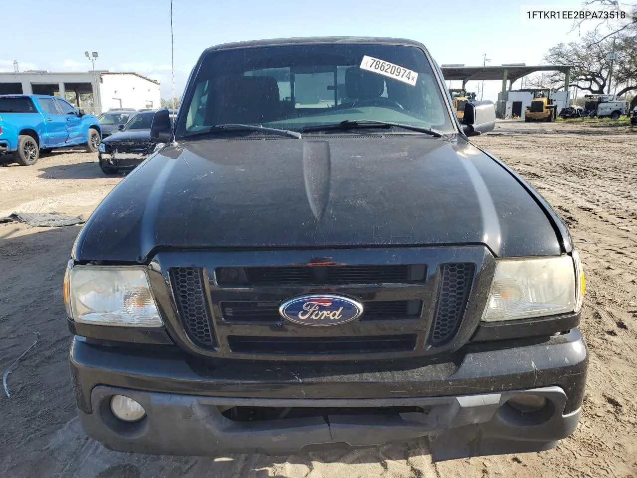 2011 Ford Ranger Super Cab VIN: 1FTKR1EE2BPA73518 Lot: 78620974