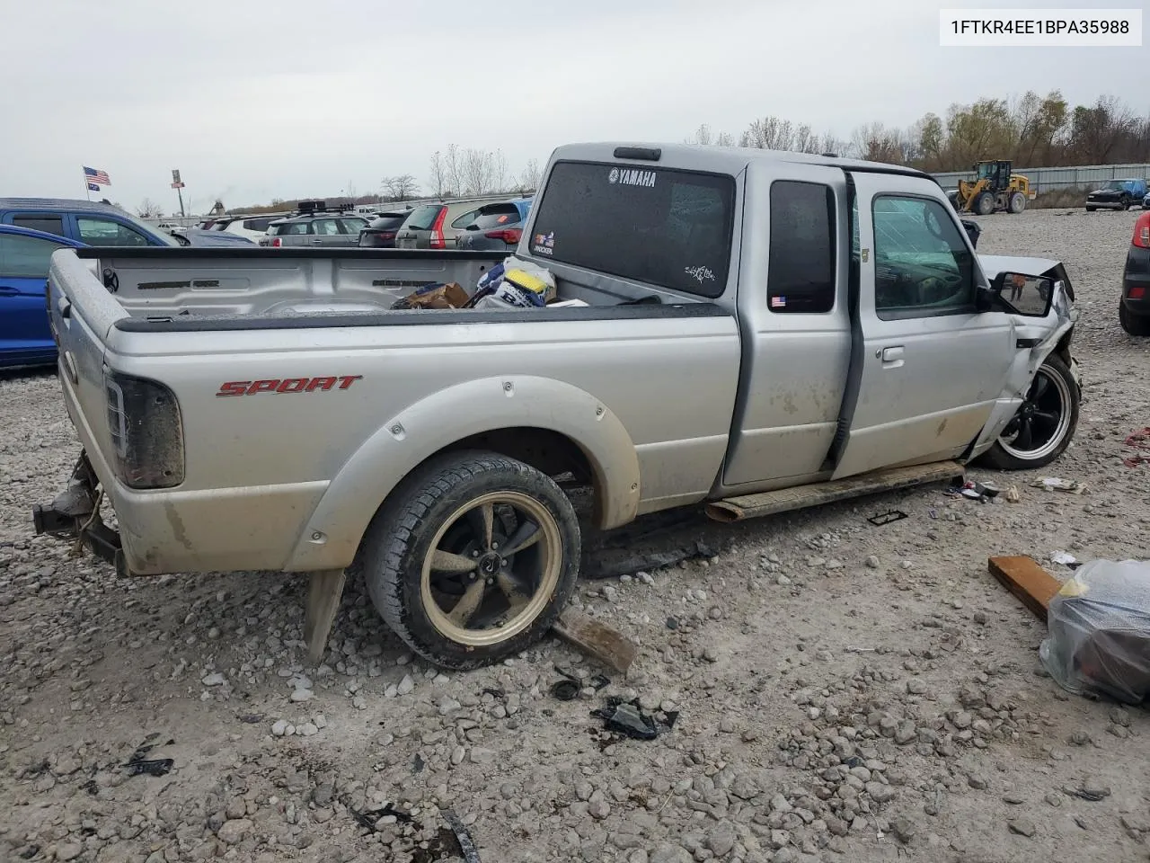 2011 Ford Ranger Super Cab VIN: 1FTKR4EE1BPA35988 Lot: 78632614