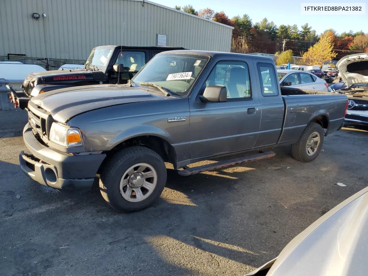 2011 Ford Ranger Super Cab VIN: 1FTKR1ED8BPA21382 Lot: 79073634