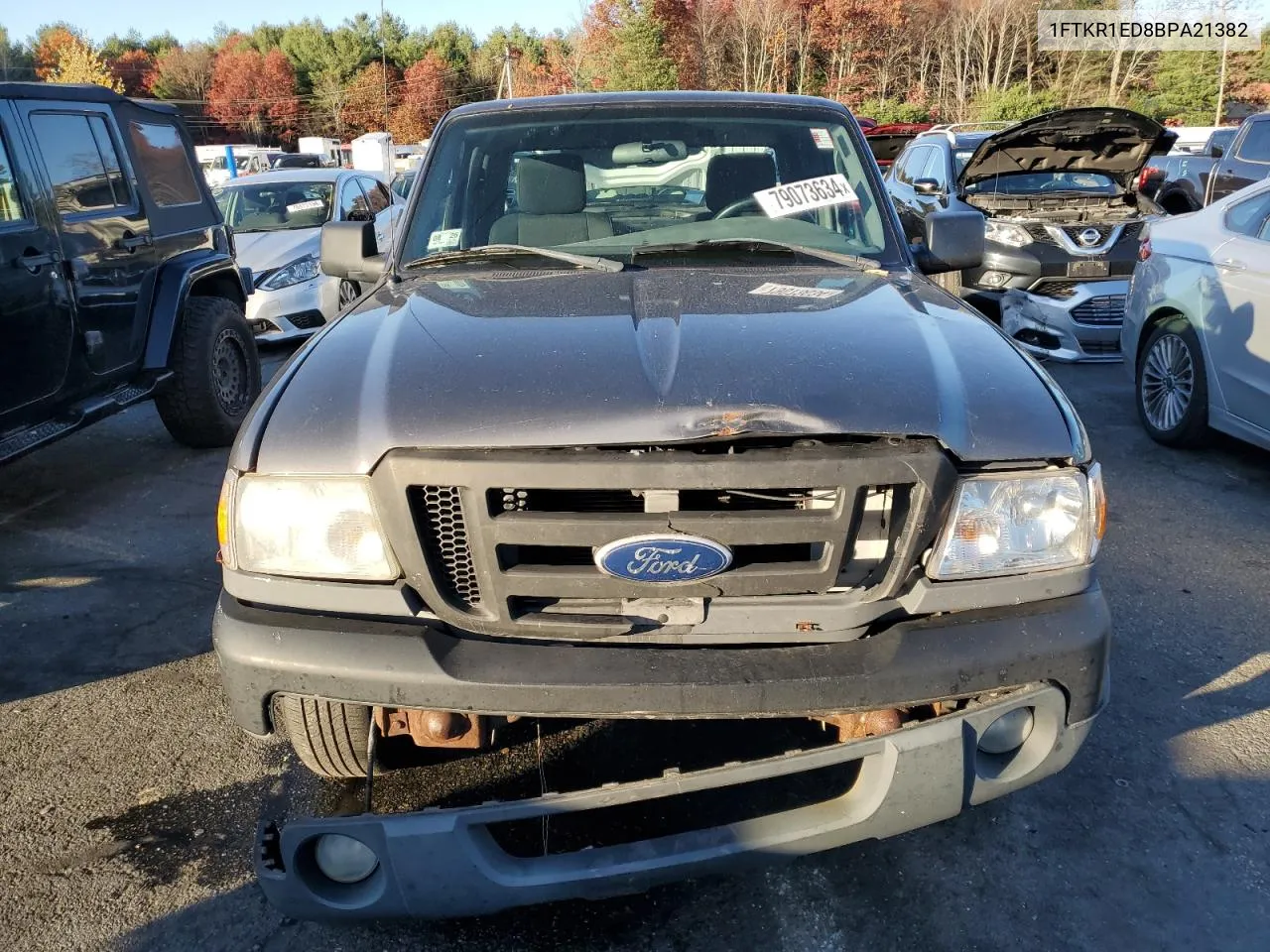 2011 Ford Ranger Super Cab VIN: 1FTKR1ED8BPA21382 Lot: 79073634